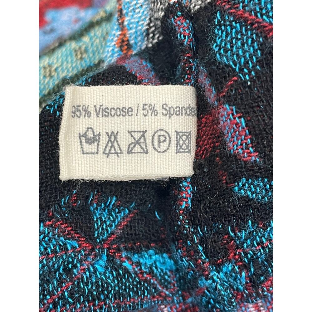 Boho Patchwork Design Infinity Scarf - Picture 6 of 8